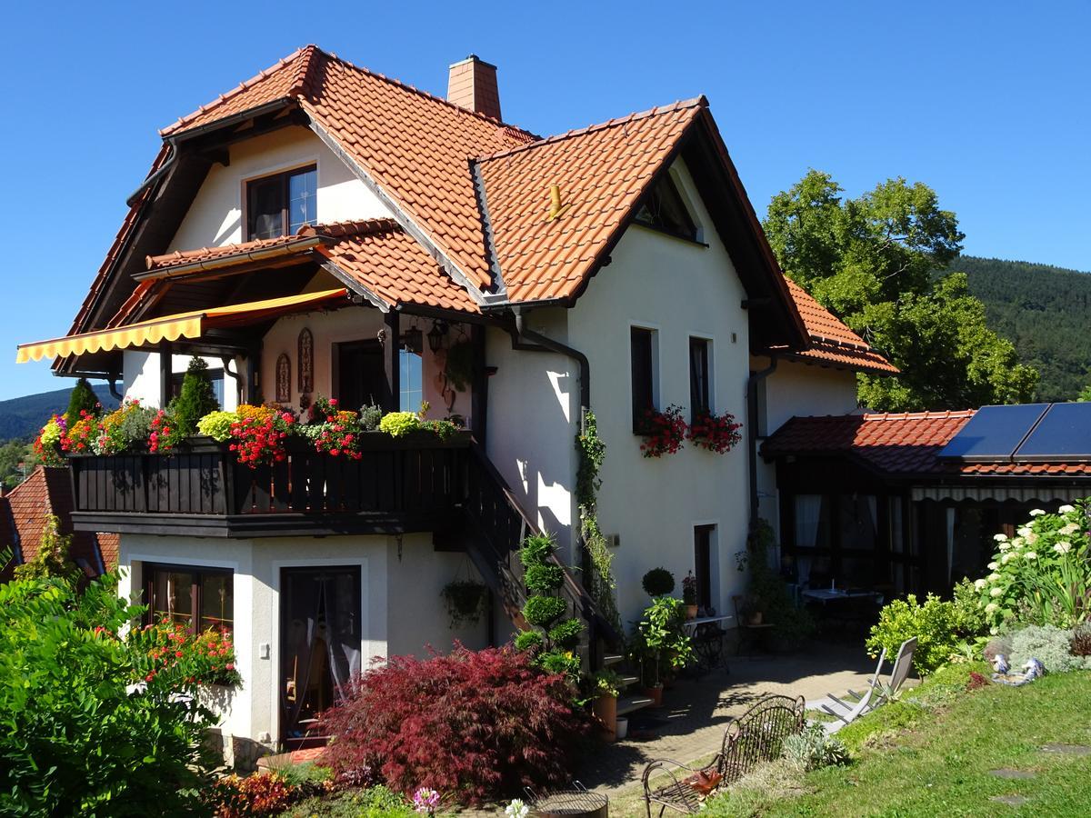 Ferienwohnung Panorama Rauenstein 외부 사진